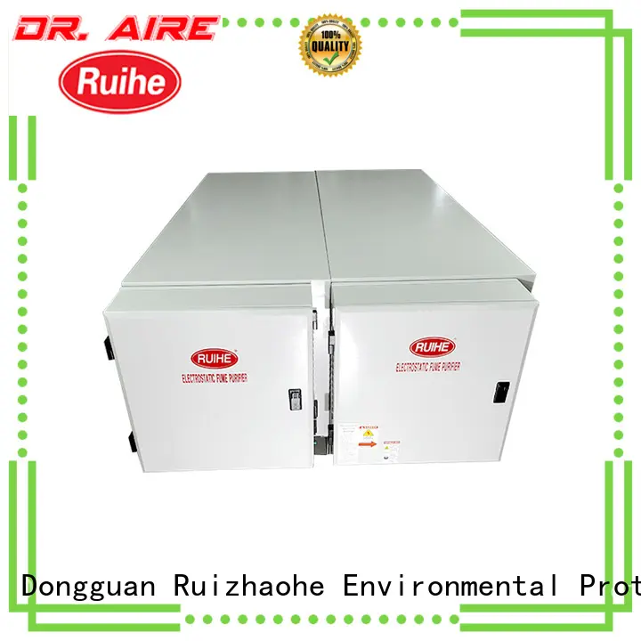 RUIHE / DR. AIRE precipitator kitchen air filter extractor for business for kitchen 1