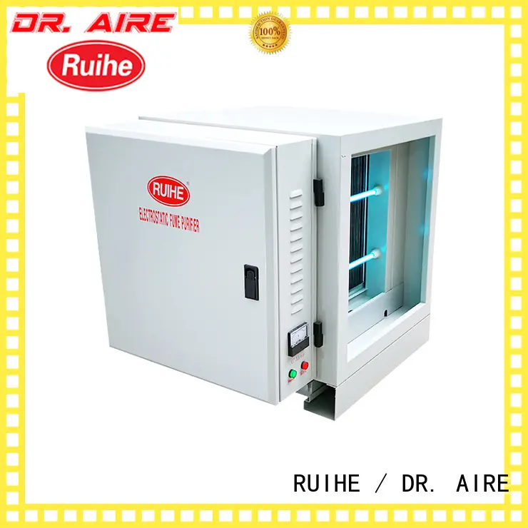 RUIHE / DR. AIRE altitude scrubbers precipitators and filters company for smoke 1