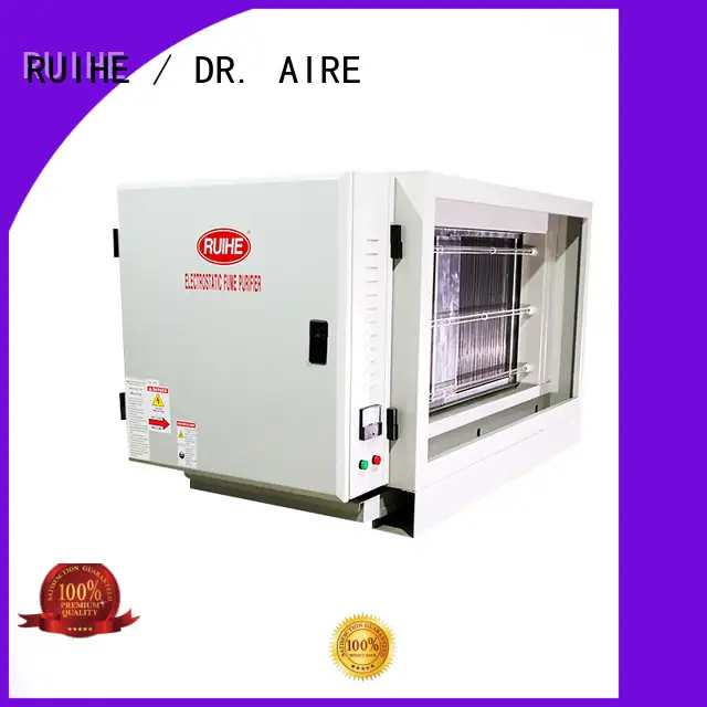 RUIHE / DR. AIRE Wholesale ecological unit for kitchen exhaust for business for smoke 1