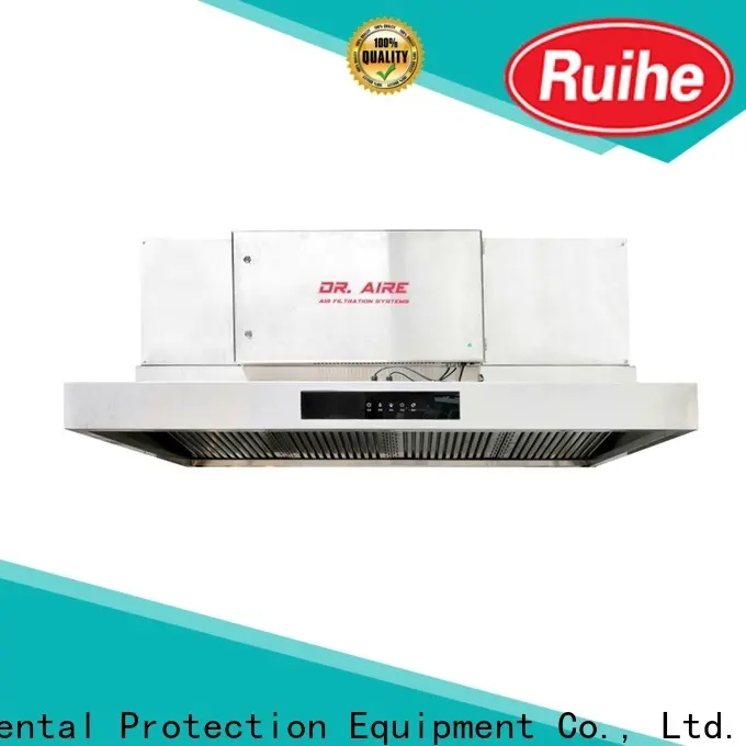 RUIHE / DR. AIRE electrostatic kitchen ducting system factory for smoke 1