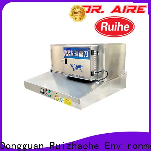 Top kitchen exhaust system electrostatic manufacturers for smoke 1