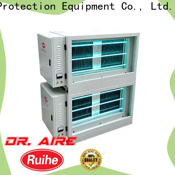 RUIHE / DR. AIRE Top electrostatic filter for kitchen exhaust for business for smoke 1
