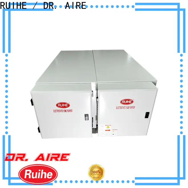 RUIHE / DR. AIRE Latest commercial kitchen odour control systems manufacturers for smoke 1