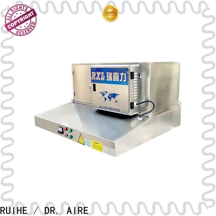 RUIHE / DR. AIRE exhaust commercial kitchen hood system company for smoke 1