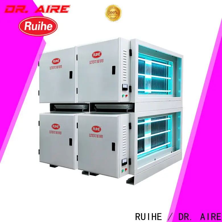 RUIHE / DR. AIRE dgrhk214000 electrostatic precipitator process factory for kitchen 1
