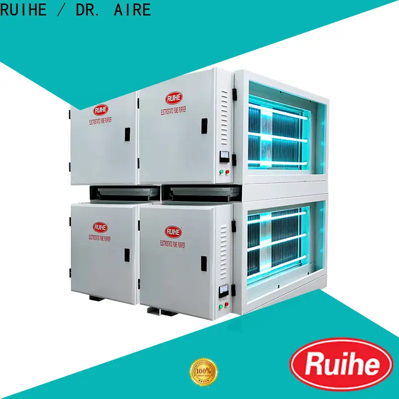 RUIHE / DR. AIRE Top grease exhaust scrubber for business for kitchen 1