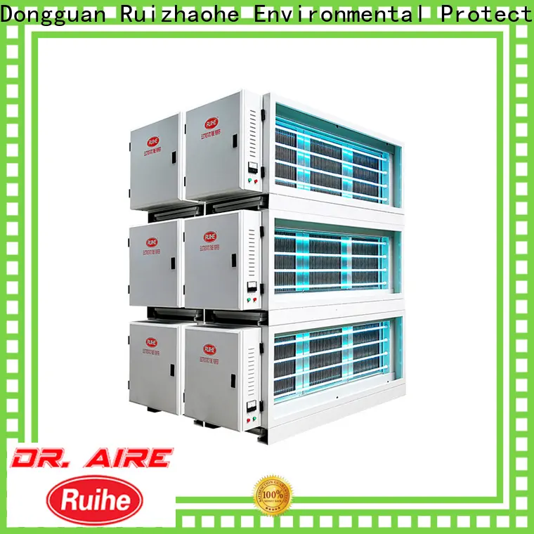 RUIHE / DR. AIRE electrostatic industrial electrostatic air filter company for kitchen 1
