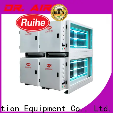 RUIHE / DR. AIRE fume carbon filter extractor fan commercial company for smoke 1