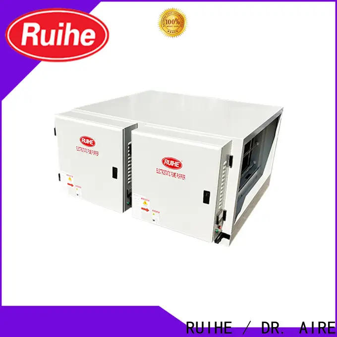 RUIHE / DR. AIRE precipitator kitchen exhaust scrubber system factory for home 1
