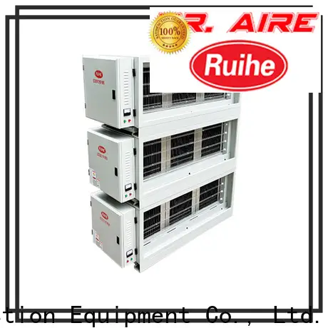RUIHE / DR. AIRE double electrostatic precipitator for kitchen exhaust factory for kitchen 1