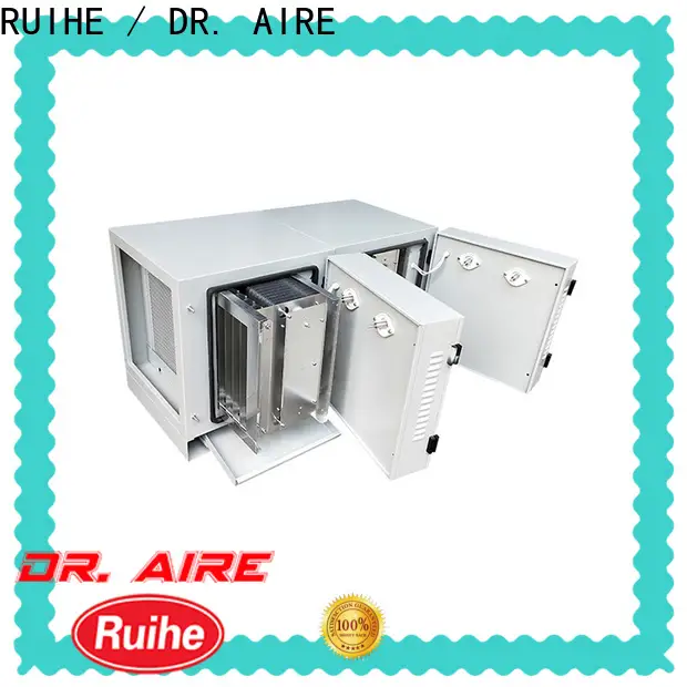 Top commercial kitchen canopy double Supply for smoke 1