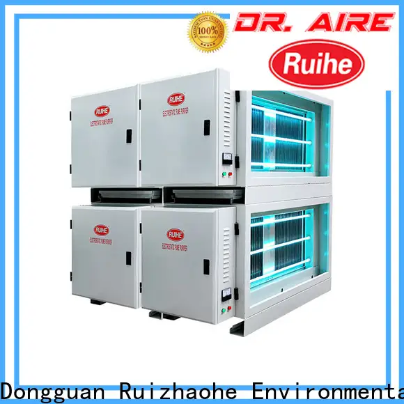 RUIHE / DR. AIRE Custom ecological unit for kitchen exhaust manufacturers for smoke 1