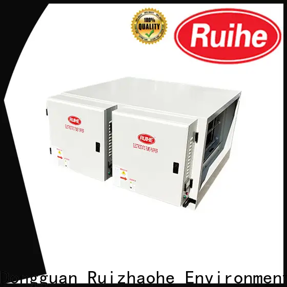 RUIHE / DR. AIRE lampblack commercial kitchen canopy for business for smoke 1