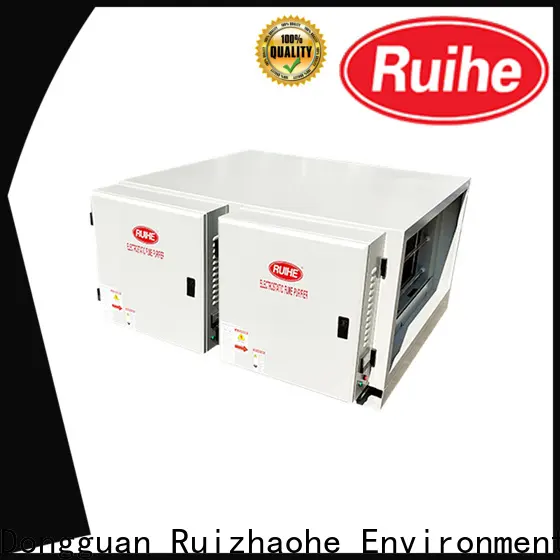 RUIHE / DR. AIRE lampblack commercial kitchen canopy for business for smoke 1