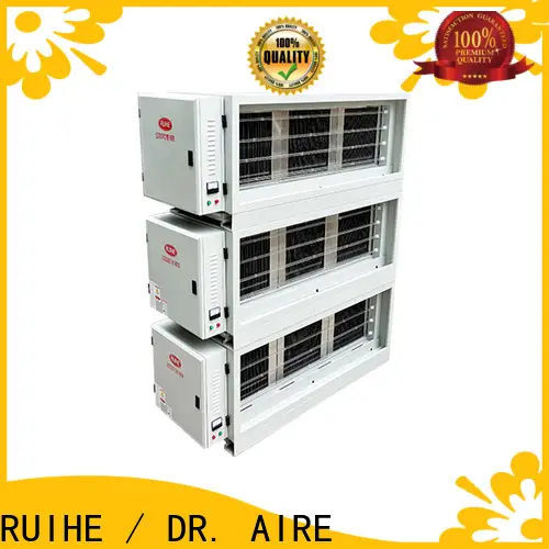 RUIHE / DR. AIRE double industrial kitchen extractor factory for smoke 1