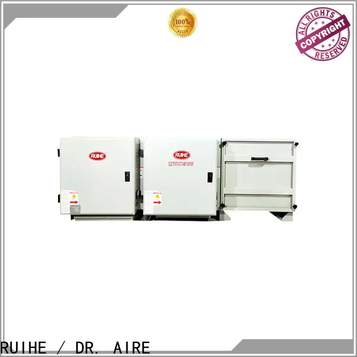 RUIHE / DR. AIRE Custom kitchen exhaust scrubber factory for smoke 1