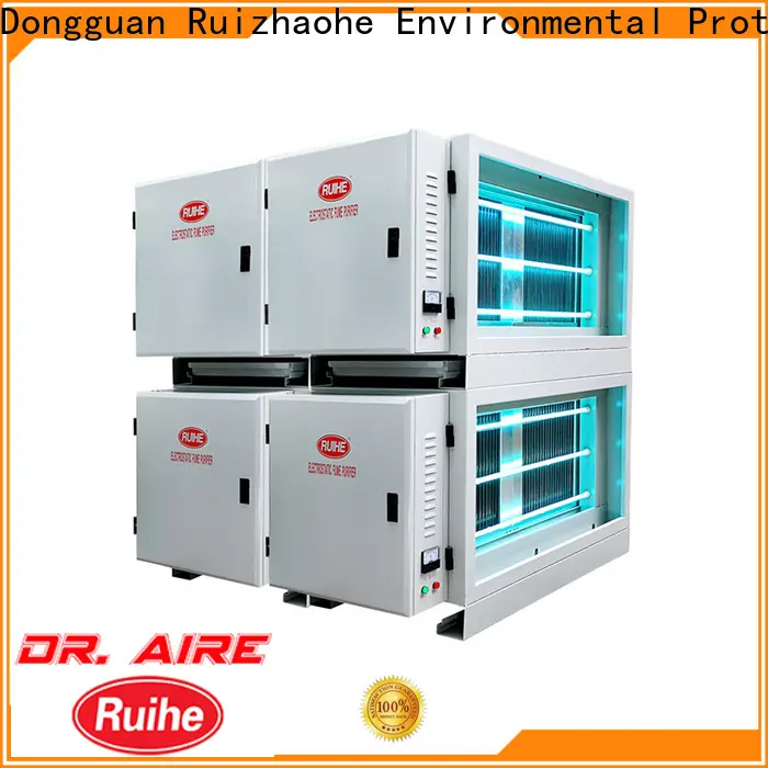 RUIHE / DR. AIRE removal electrostatic filter for kitchen exhaust factory for smoke 1