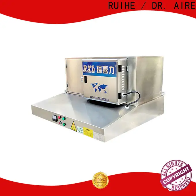 RUIHE / DR. AIRE commercial scrubber unit for kitchen exhaust manufacturers for smoke 1