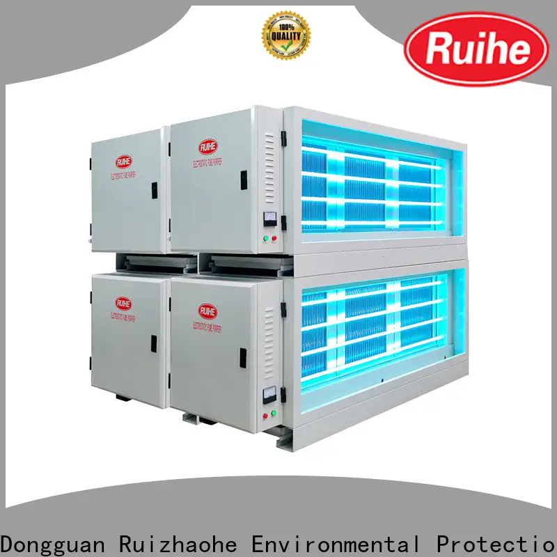 RUIHE / DR. AIRE precipitator grease exhaust scrubber Suppliers for kitchen 1