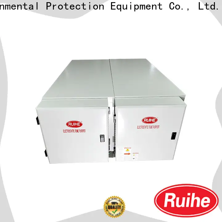 RUIHE / DR. AIRE Latest advantages of electrostatic precipitator factory for kitchen 1