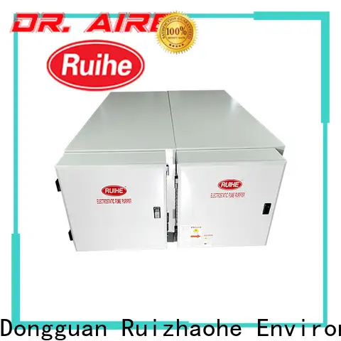 RUIHE / DR. AIRE precipitator kitchen extractor carbon filter company for house 1