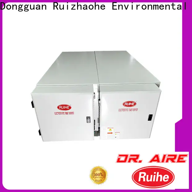 RUIHE / DR. AIRE smoke commercial kitchen extractor fan filters factory for kitchen 1