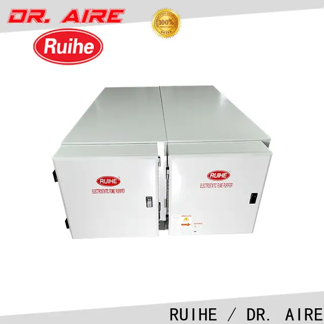 RUIHE / DR. AIRE oil kitchen exhaust scrubber system Supply for home 1