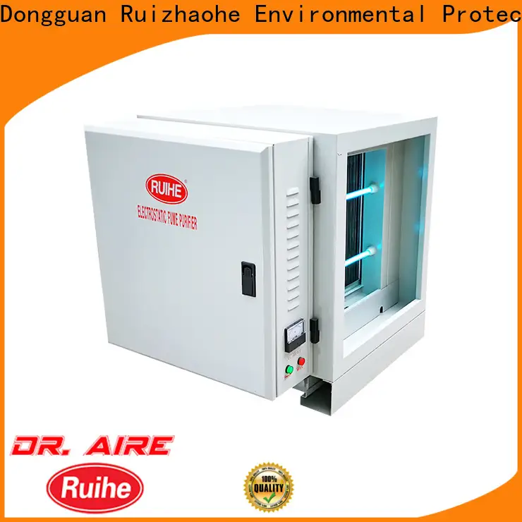 RUIHE / DR. AIRE machine grease exhaust scrubber for business for smoke 1