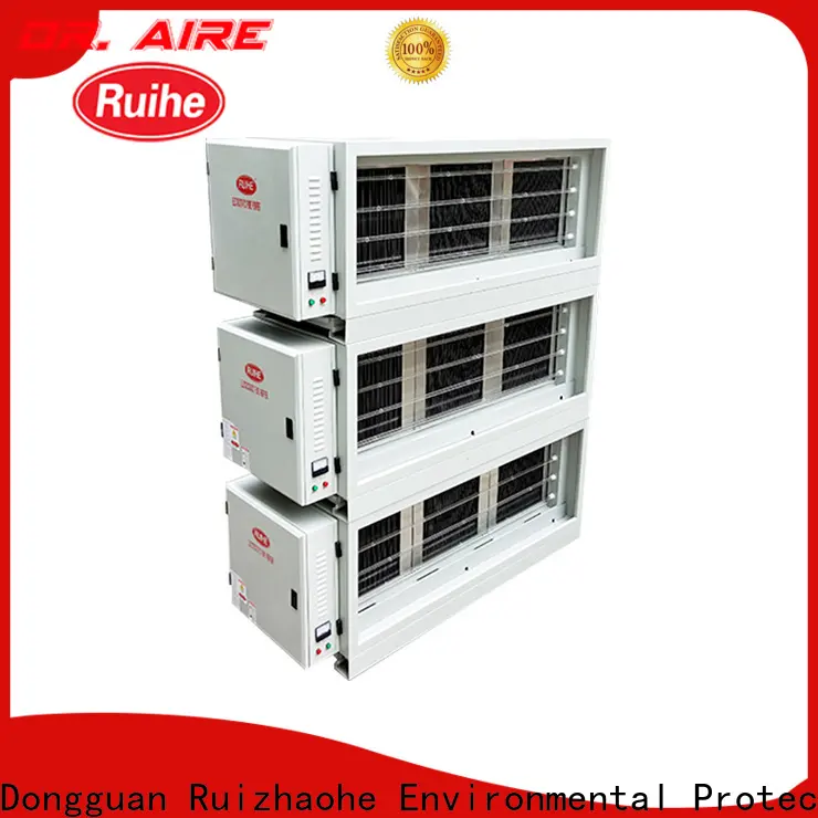 RUIHE / DR. AIRE precipitator kitchen fume manufacturers for smoke 1
