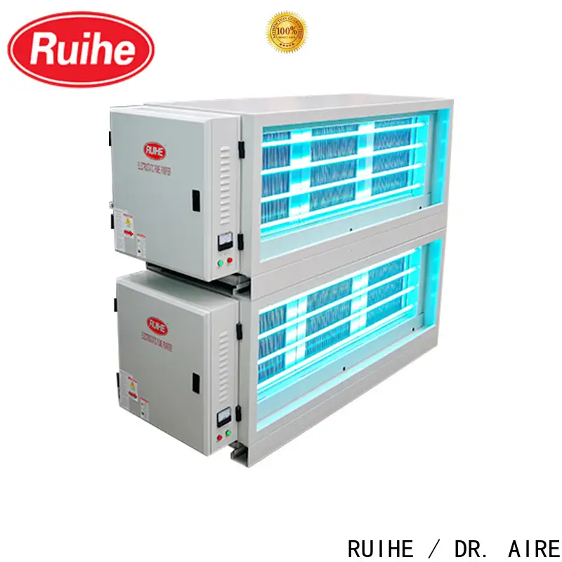RUIHE / DR. AIRE New electrostatic precipitator process Suppliers for kitchen 1