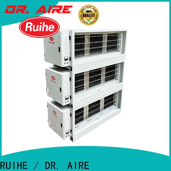 RUIHE / DR. AIRE double grease exhaust scrubber Suppliers for smoke 1