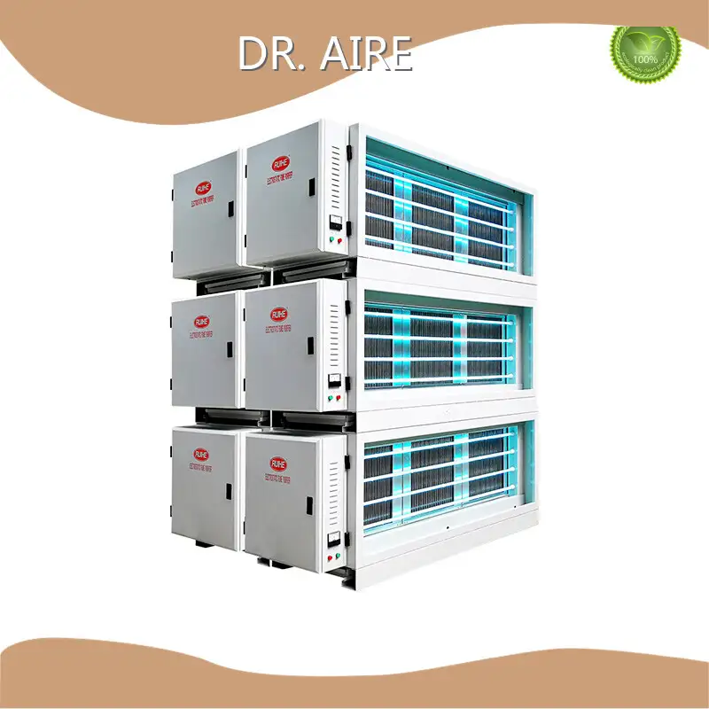 How Does an Electrostatic Precipitator Work DGRH-K-2-31500 / DGRH-K-2-31500U by DR. AIRE 1