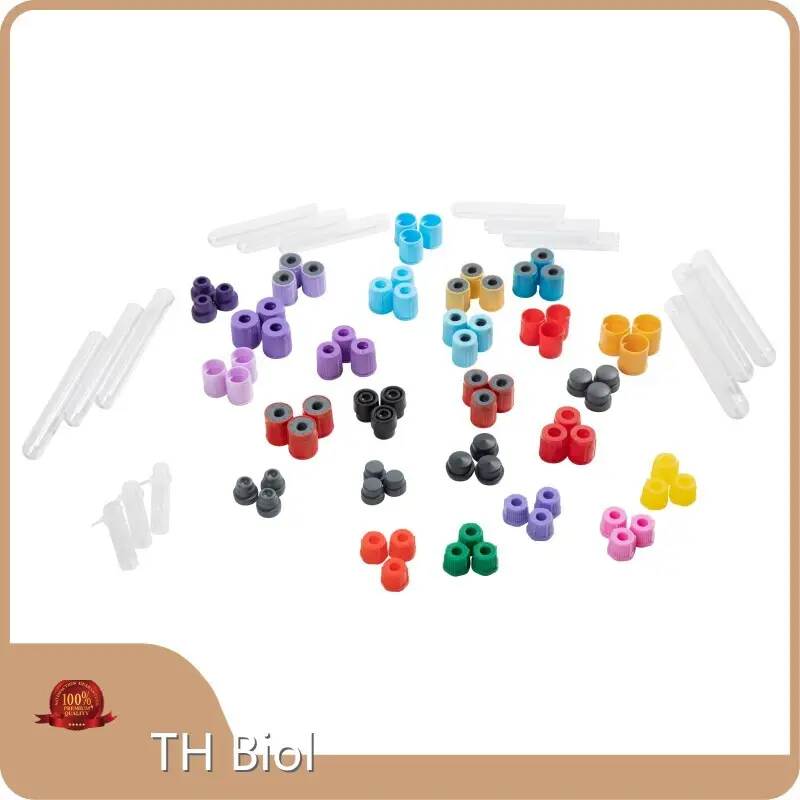 Blue Butyl Rubber Stoppers PET by TH Biol 1