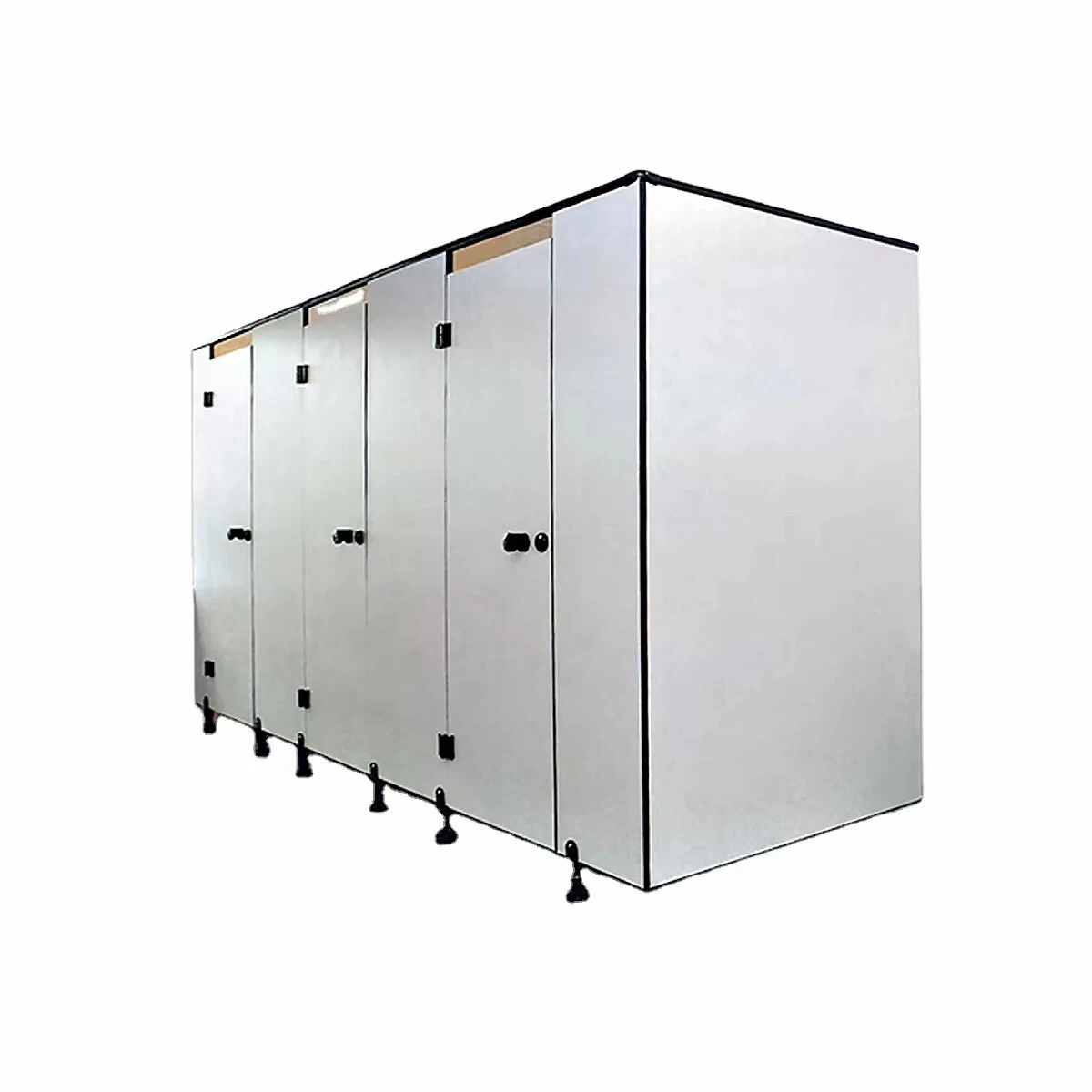 Meuble de séparation de toilettes publiques blanc en vente WC-02 1