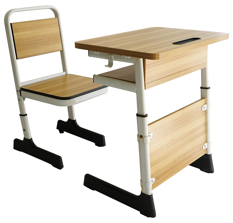 Modern Design School Furniture Classroom Single Student Desk and Chair Sets 1