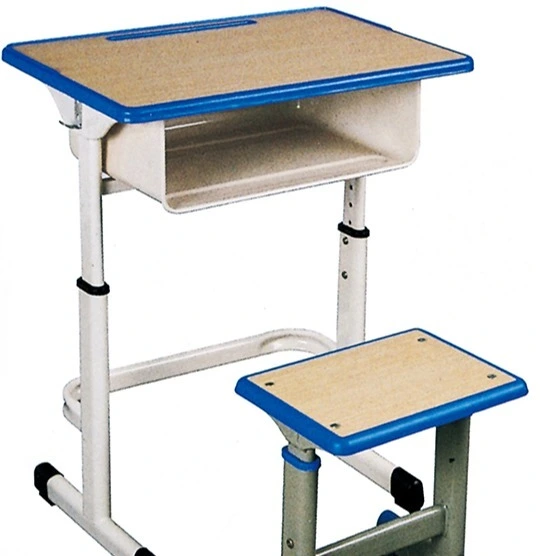 Height Adjustable School Furniture, Cheap Price Calssroom Desk with Chair 1