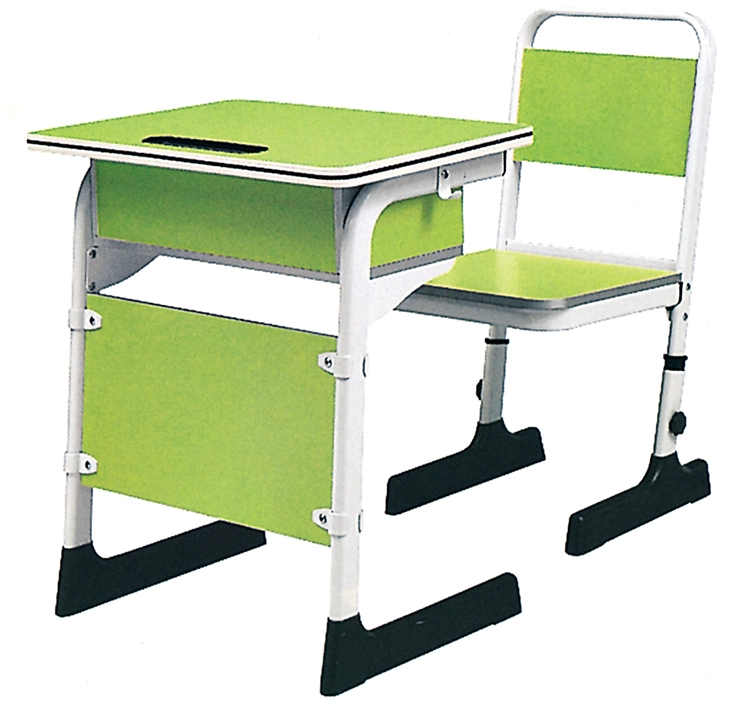 Hauteur Adjustable Colorful School Furniture Bureau et chaise scolaire de haute qualité 1