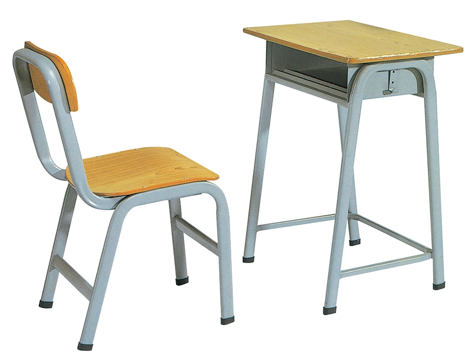 School Classroom Table Single Student Table Chair Set 1