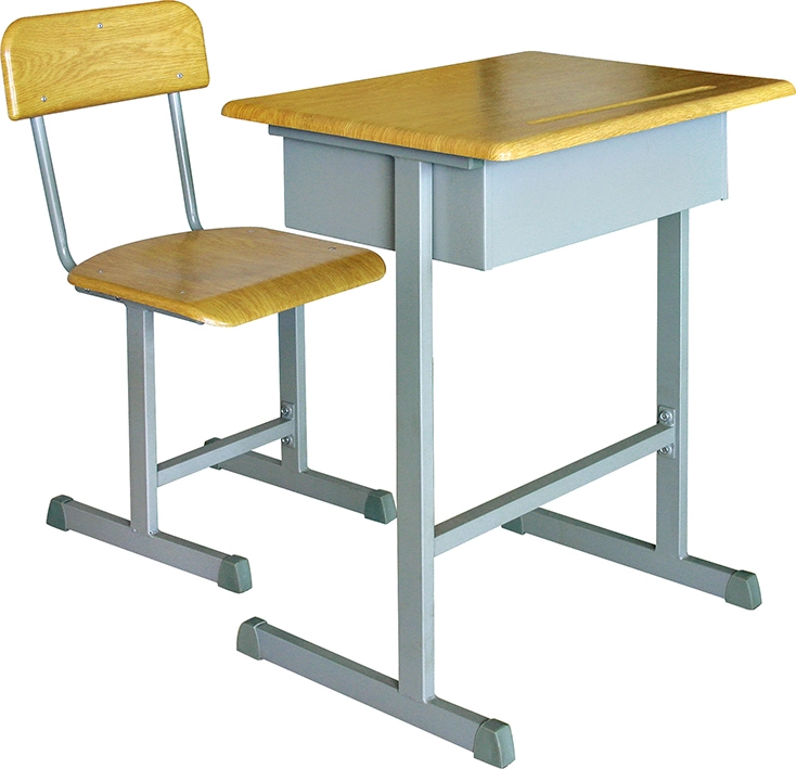 Table d'étude de meubles de meubles à l'école chaude et chaise table de classe de chaise 1