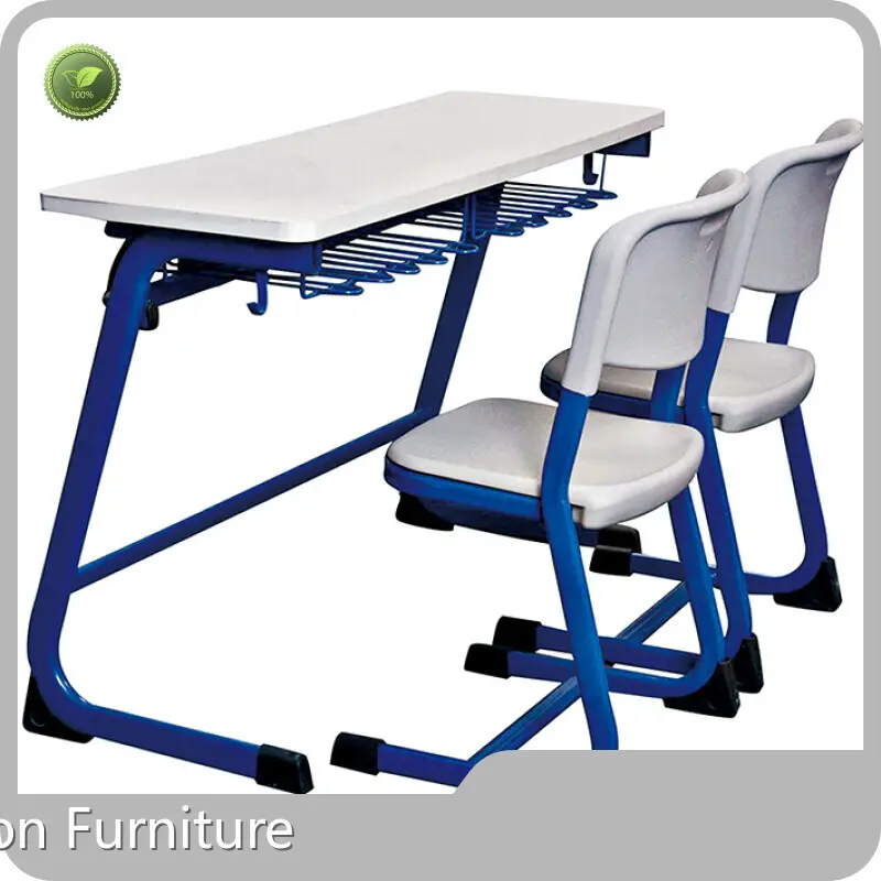 Wooden Study Table with Chair for Students School Furniture Wholesale - Flyfashion Furniture 1