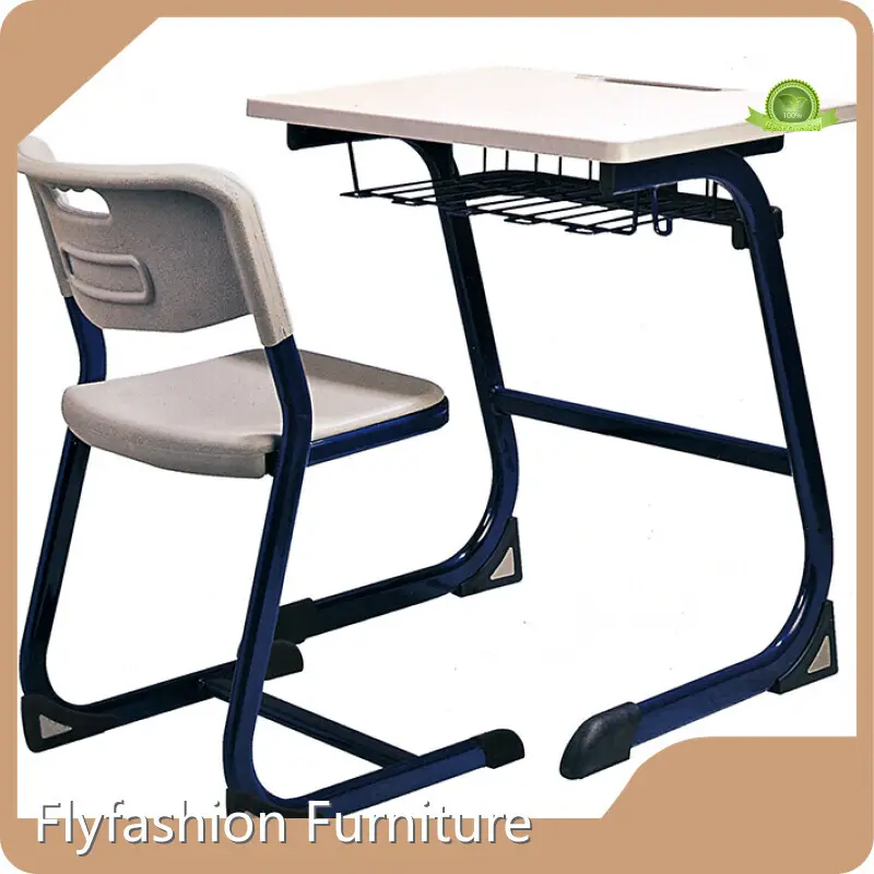Single Classroom Desk Single Student Desk&Chair Wholesale - Flyfashion Furniture 1