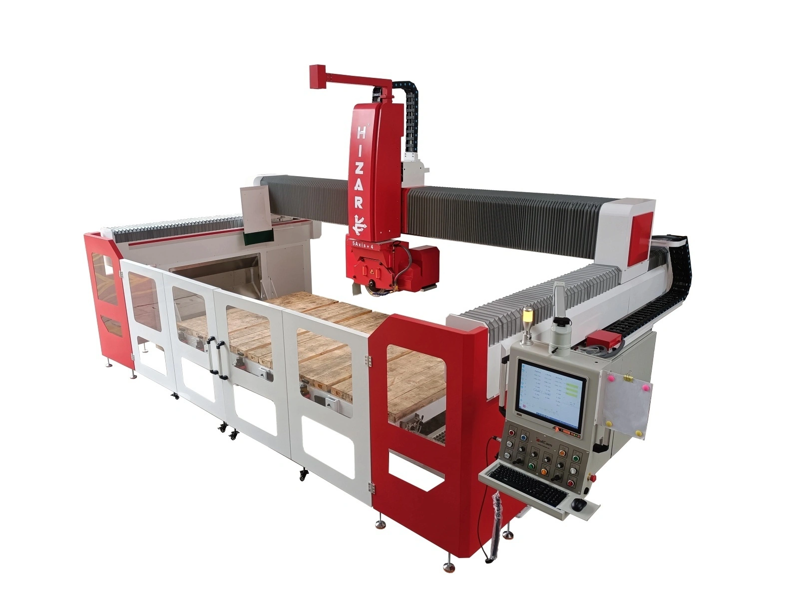 HQQ 5+4 PROMAX  Five Axis CNC Bridge Cutting Saw 1