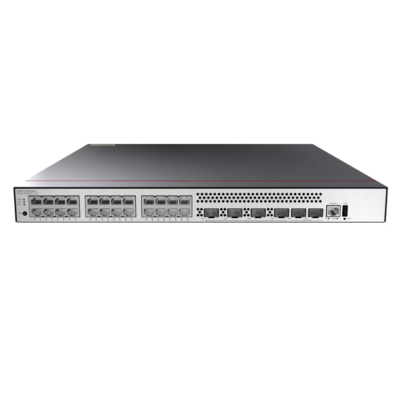 S5735I-S24T4XE-V2 98012019 (24*10/100/1000BASE-T ports, 4*10GE SFP+ ports) enterprise access switch 1