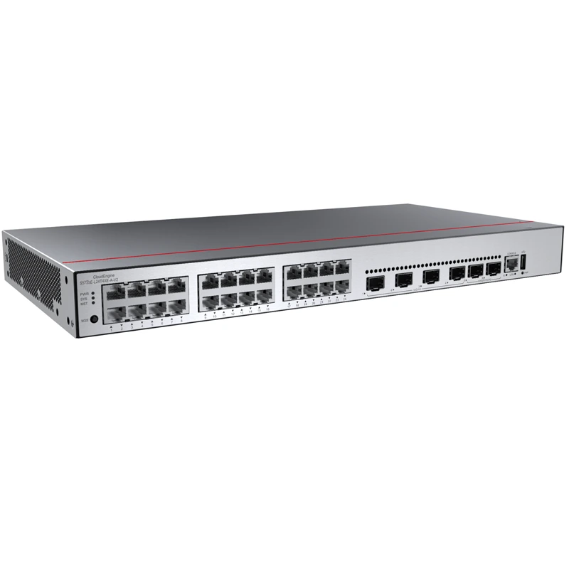S5735E-L24P4XE-A-V2 network poe switch with 24*10/100/1000BASE-T ports 1