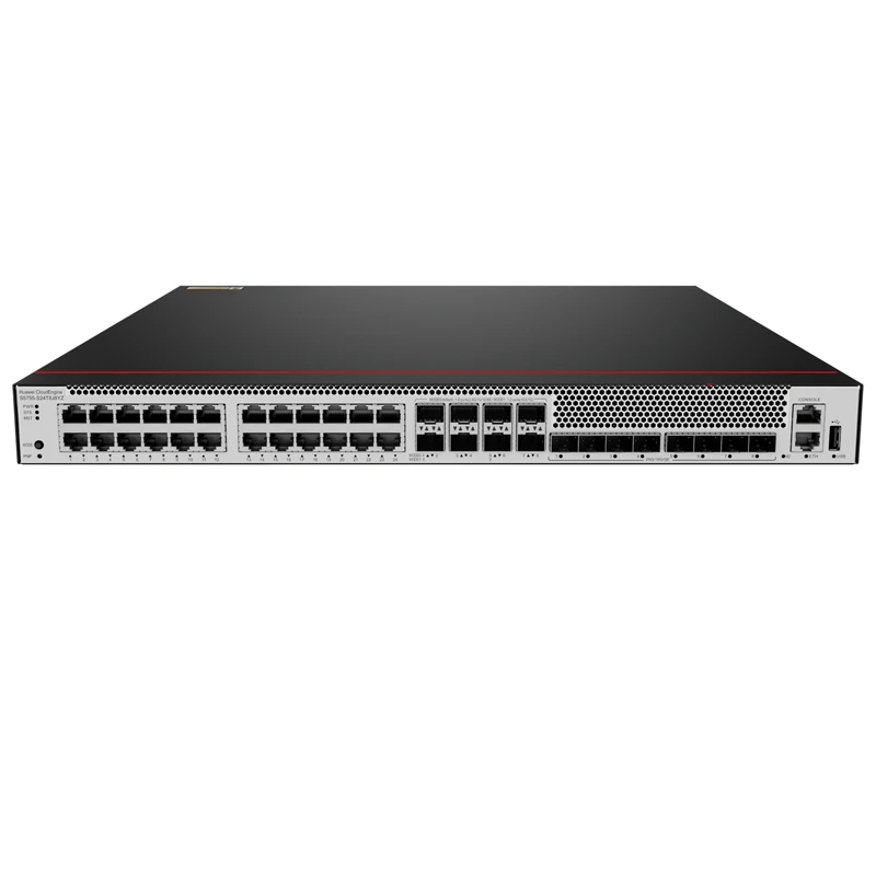 S5755-S24P8J8YZ شبكة Ethernet Switch مع 24*10/100/1000 منافذ الأساس T (POE+) 1