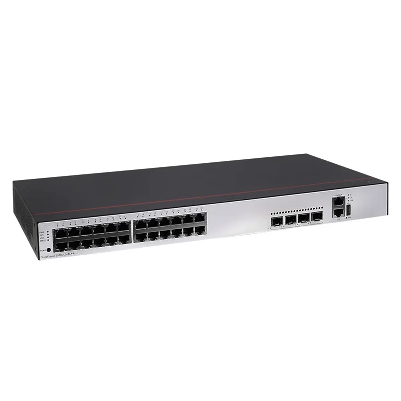 Network Switch S5735-L24P4X-A Desktop Enterprise Switch with 4*10GE SFP+ ports 1