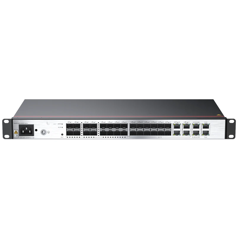 Enterprise Routers NetEngine 8000 M1A  for 6*10GE+26*GE ,1*AC Power 1
