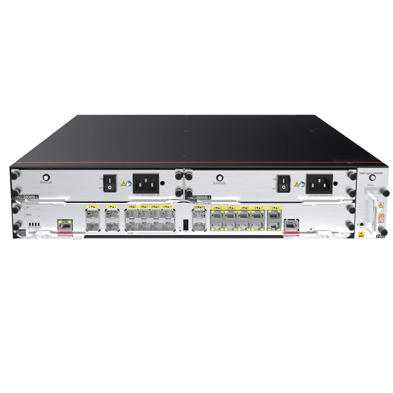 Network Access Routers Netengine AR6280 With  1*SRU slot, 4*SIC slot, 2*WSIC slot 1