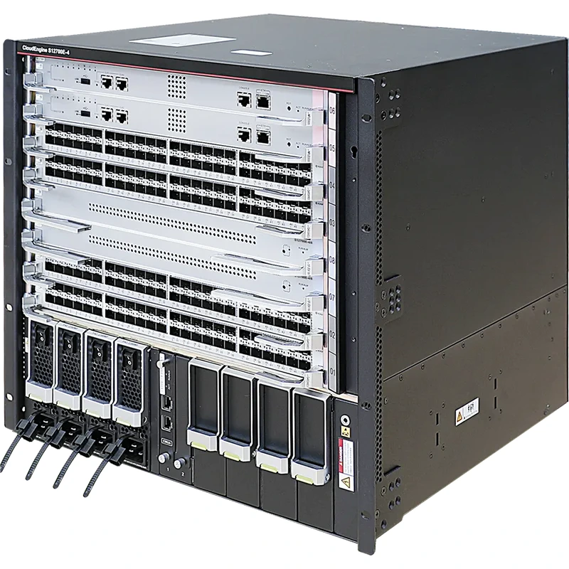 Enterprise Switch S12700E-4 02115869 Campus Chassis Switch 1