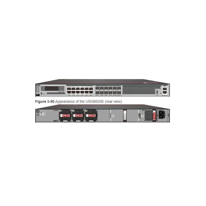 HiSecEngine USG6620F Security AI Firewall with 6×10GE ports 1